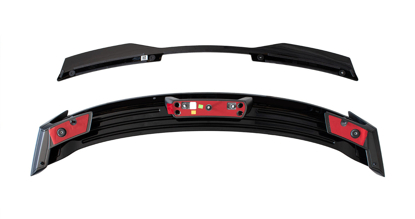 2024-2025 Mustang Dark Horse Performance Pack OEM Wickerbill Gurney Flap Spoiler - Gloss Black