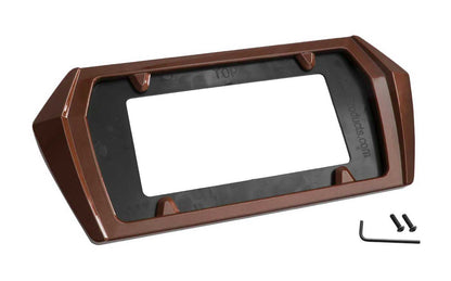 2020-2023 Corvette C8 Painted Rear License Frame Bezel G48 Caffeine Metallic