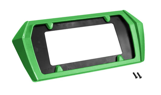 2026 Corvette C8 Painted Rear License Plate Frame G4Z Roswell Green Metallic