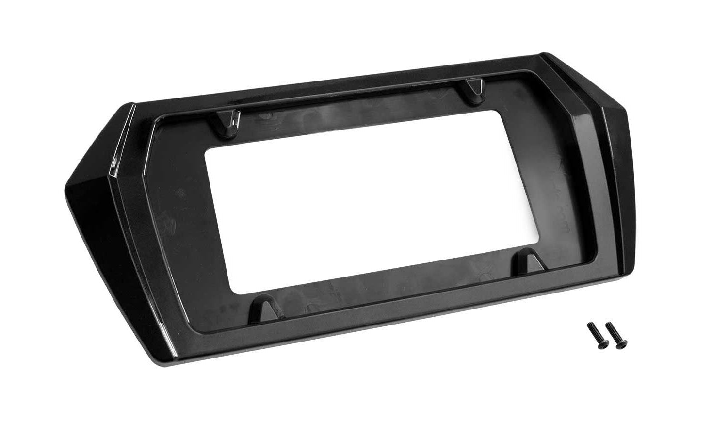 2020-2026 Chevy Corvette C8 Painted Rear License Plate Frame Bezel - GBA Black