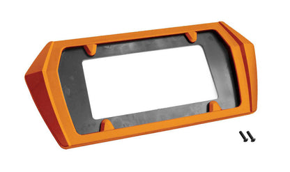 2022 Corvette C8 Painted Rear License Plate Frame Bezel GC5 Amplify Orange