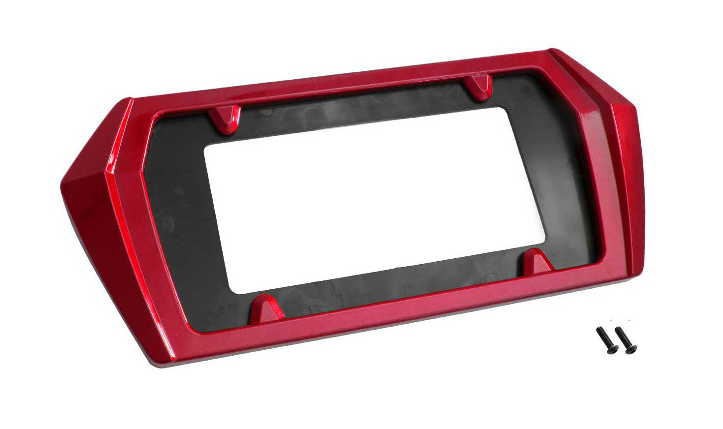 2020-2026 Chevy Corvette C8 Rear License Plate Frame Bezel - GKZ Torch Red