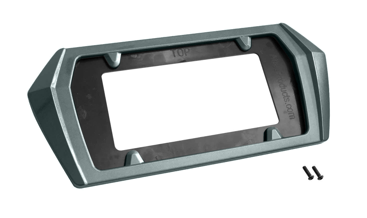 2024-2026 Chevy Corvette C8 Rear License Plate Frame Bezel - GXA Sea Wolf Gray