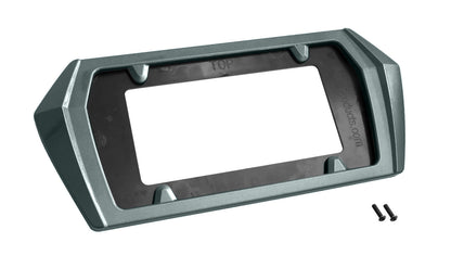 2024-2026 Chevy Corvette C8 Rear License Plate Frame Bezel - GXA Sea Wolf Gray