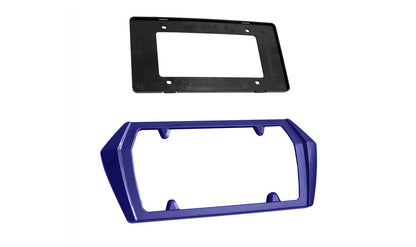 2025 Corvette C8 Painted Rear License Plate Frame GXL Hysteria Purple Metallic
