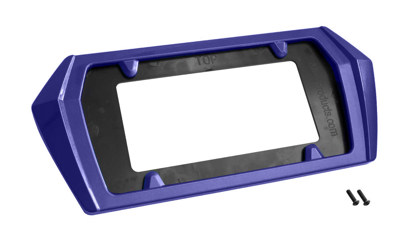 2025 Corvette C8 Painted Rear License Plate Frame GXL Hysteria Purple Metallic