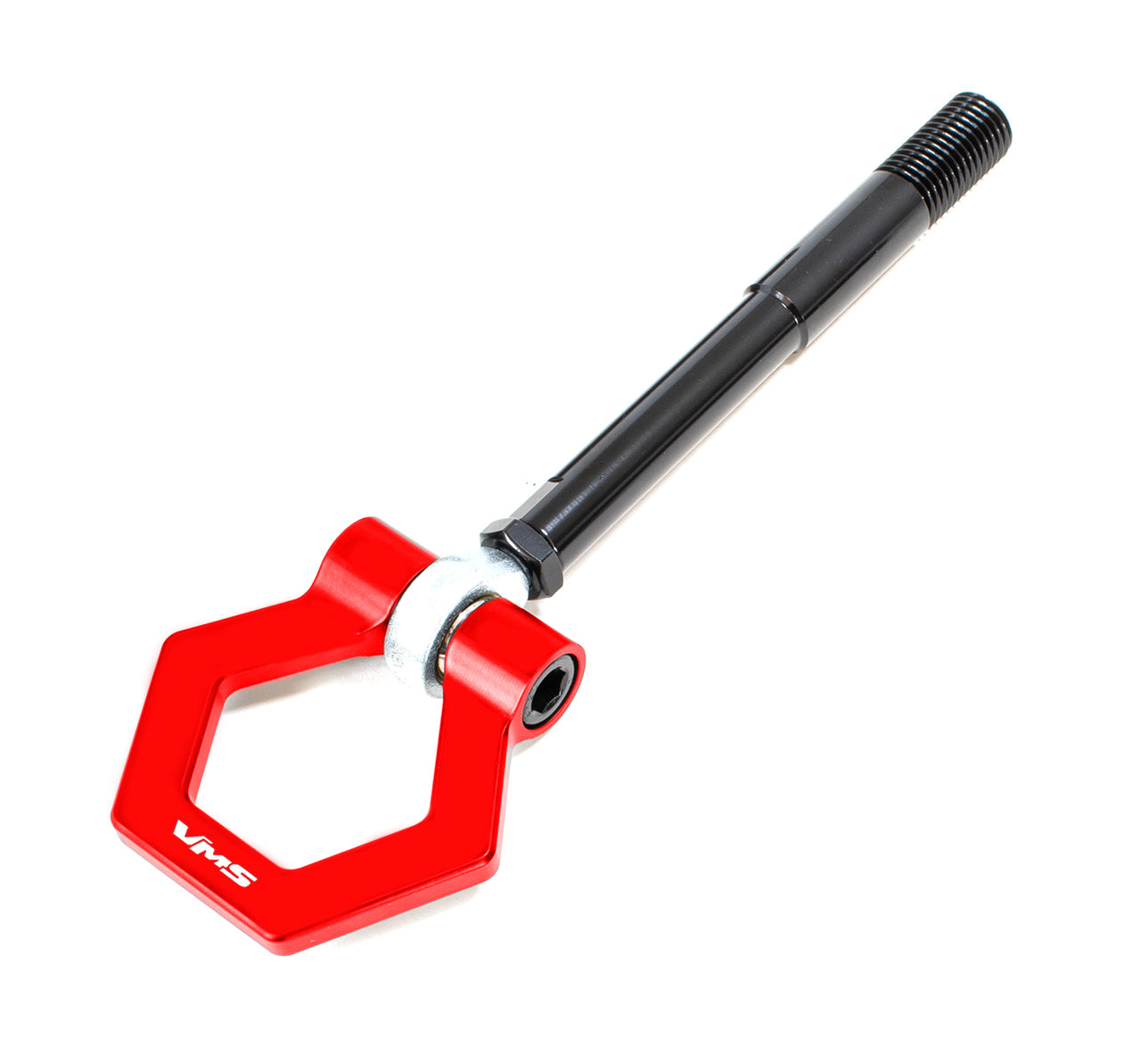 2014+ Chevrolet Corvette C7/C8 Front Hexagonal Tow Hook Loop Ring - Red