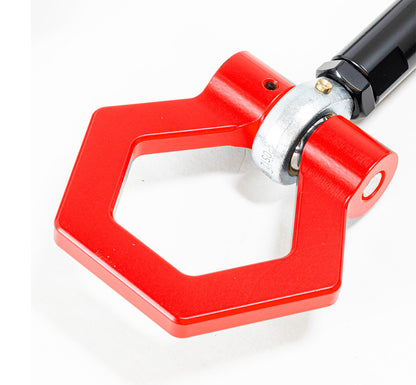 2014+ Chevrolet Corvette C7/C8 Front & Rear Tow Hooks - Red