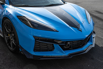 2014+ Chevrolet Corvette C7/C8 Front & Rear Tow Hooks - Black