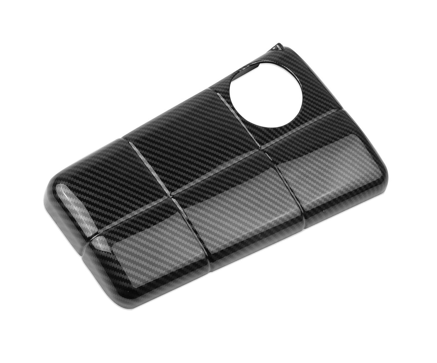 2014-2019 Corvette C7 Black Carbon Fiber Style Engine Coolant Tank Cover