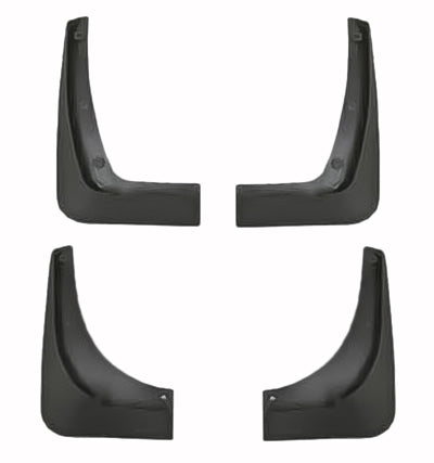 1997-2004 C5 Corvette Front & Rear Unpainted Splash Guard Mud Flaps - 4pc Set