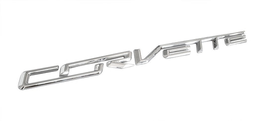 C7 Corvette Chrome Rear Trunk Letters Bumper Emblem Badge Logo Replacement