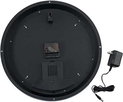 Ford Raptor Blue Light Up Neon Garage Man Cave Wall Clock w/ Chrome Trim