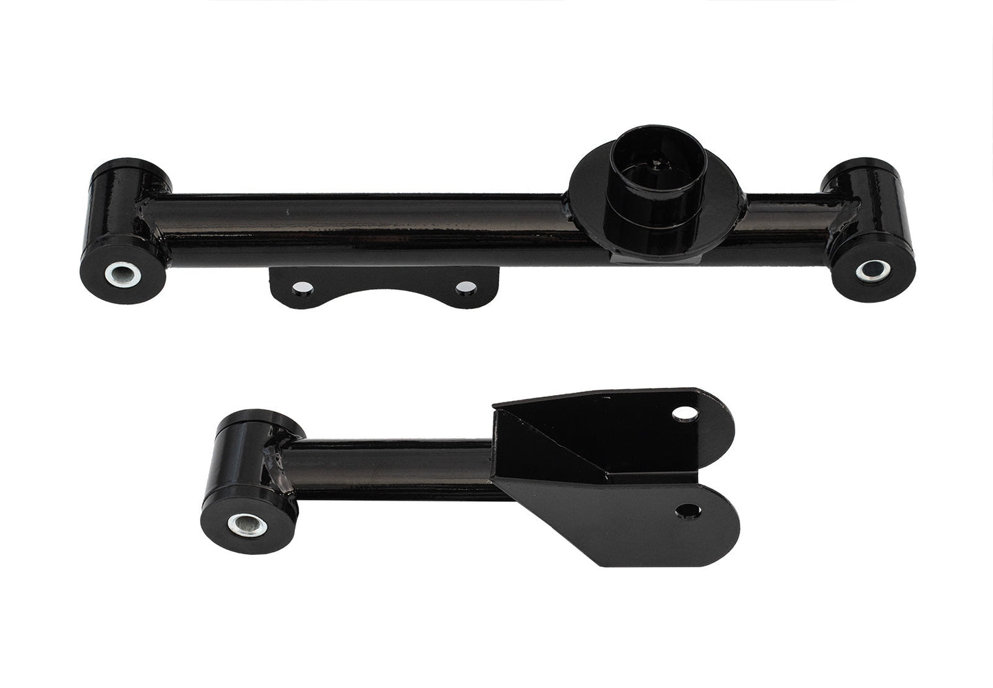 1979-2004 Ford Mustang Black Upper & Lower Rear Tubular Control Arms w/ Hardware