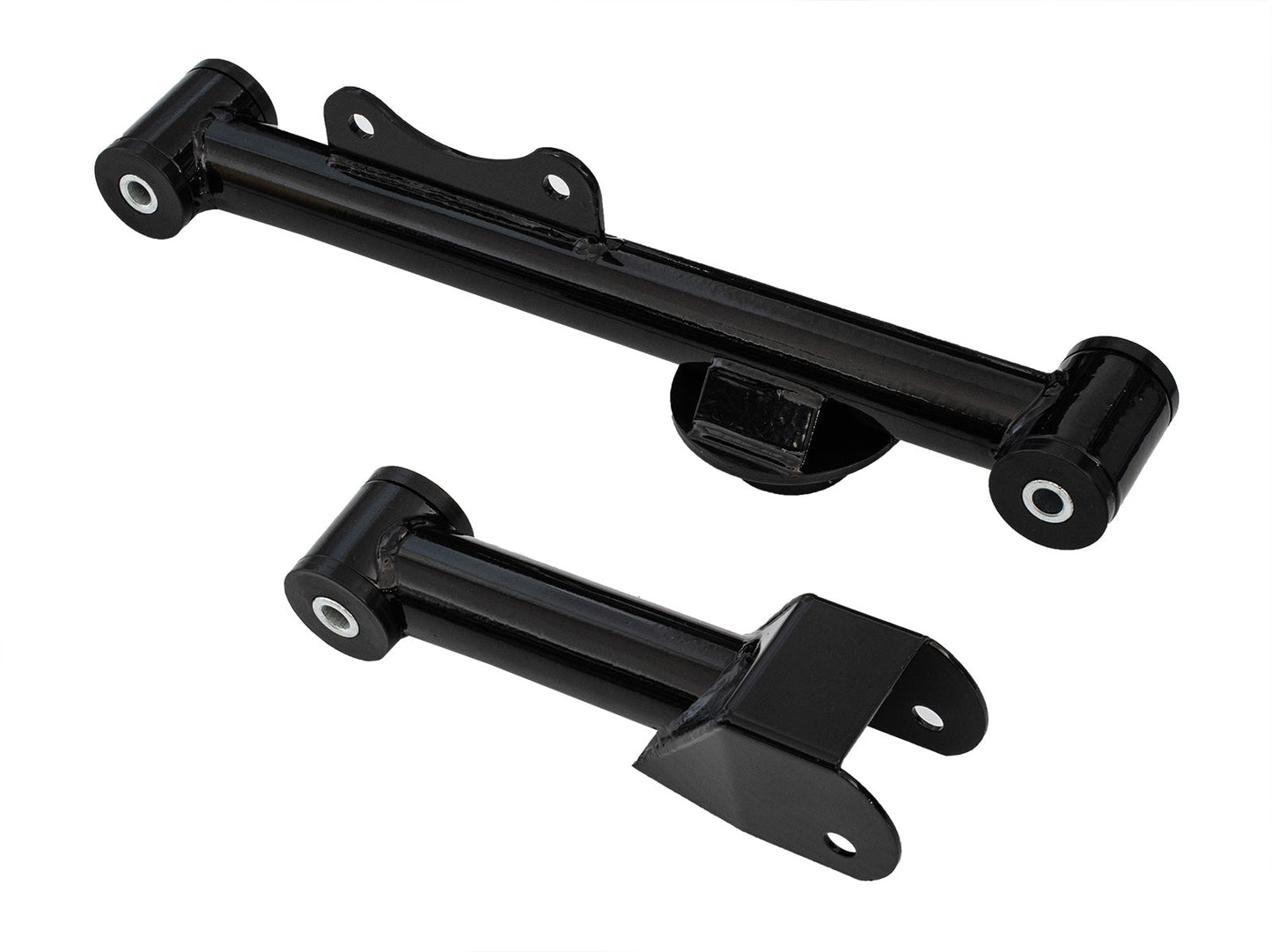 1979-2004 Ford Mustang Black Upper & Lower Rear Tubular Control Arms w/ Hardware