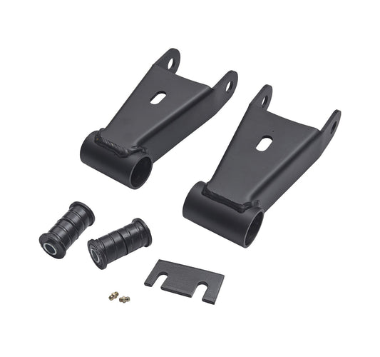 2021-2026 F-150 3.5L PowerBoost M-3000-PB4 Rear 1.5" Lowering Kit Shackles & Bushings