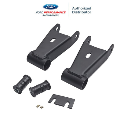 2021-2026 F-150 3.5L PowerBoost M-3000-PB4 Rear 1.5" Lowering Kit Shackles & Bushings