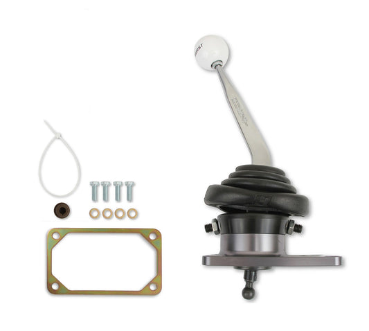 1983-2001 Ford Mustang V8 T5 & T45 M-7210-M Billet 5 Speed Shifter w/ White Knob