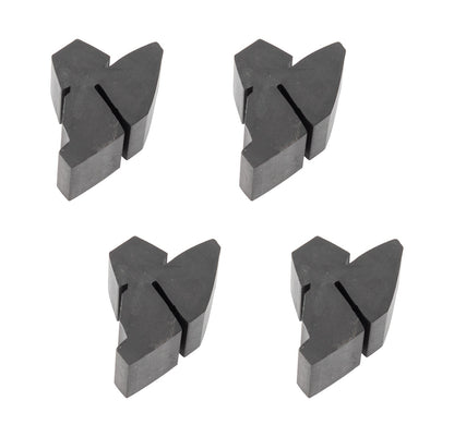 1965-1968 Ford Mustang Rubber Door Bumpers Cushions - Set of 4