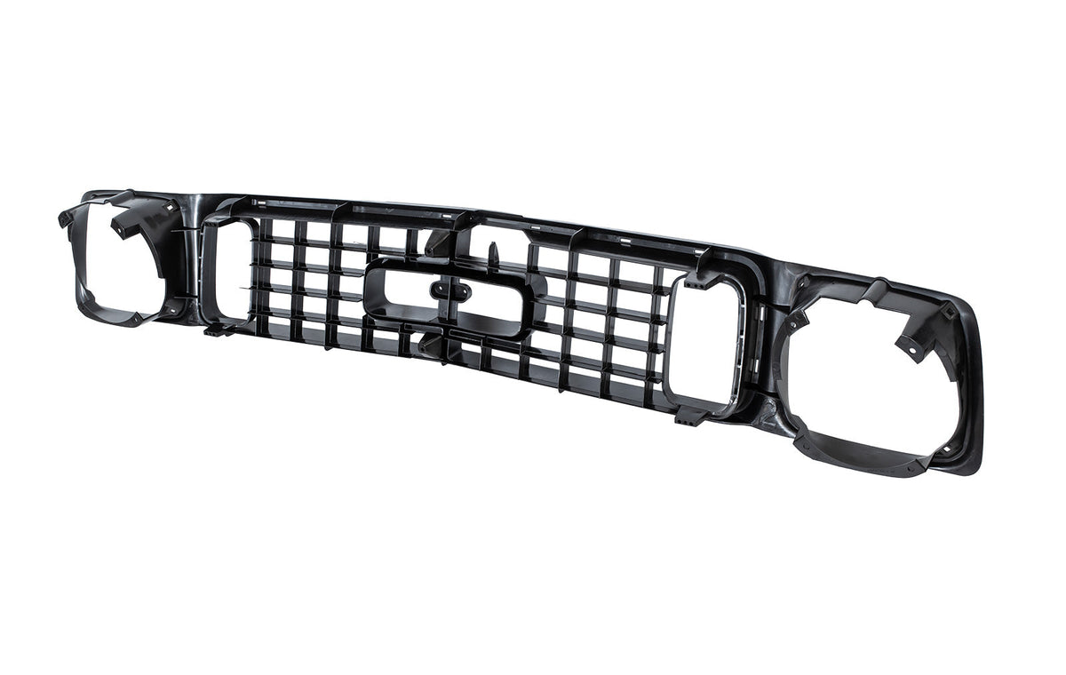 1973 Ford Mustang Front Grille w/ Running Horse Emblem, Corral Trim, & Hardware