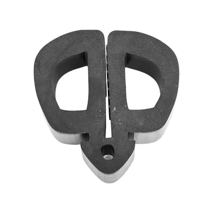1969-1970 Ford Mustang Adjustable Radiator Support Bumpers & Hood to Fender Rubber Bumpers - 6pc Kit