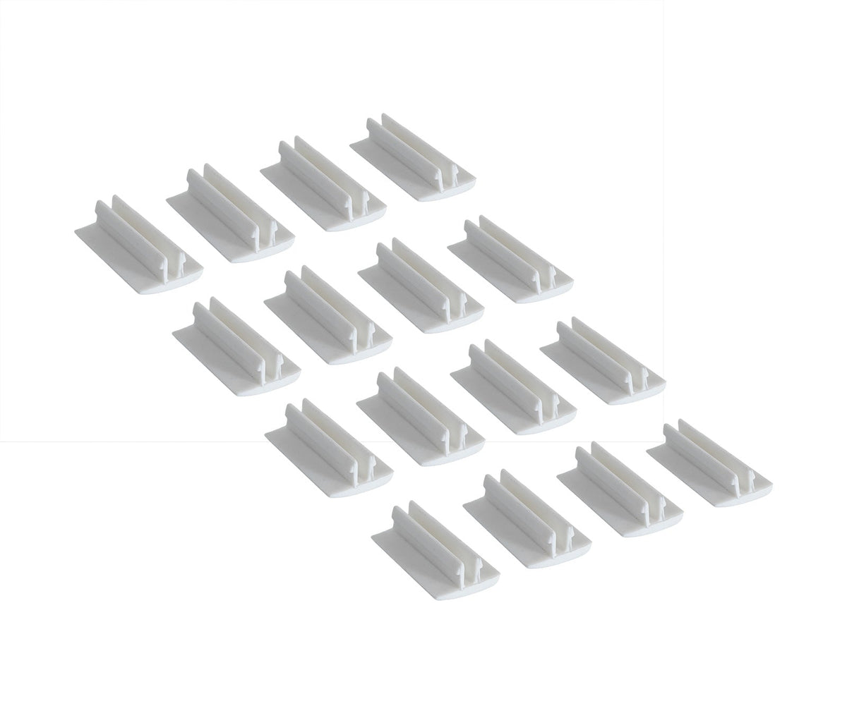 1969-1970 Ford Mustang Plastic Door Window Guides - Set of 16