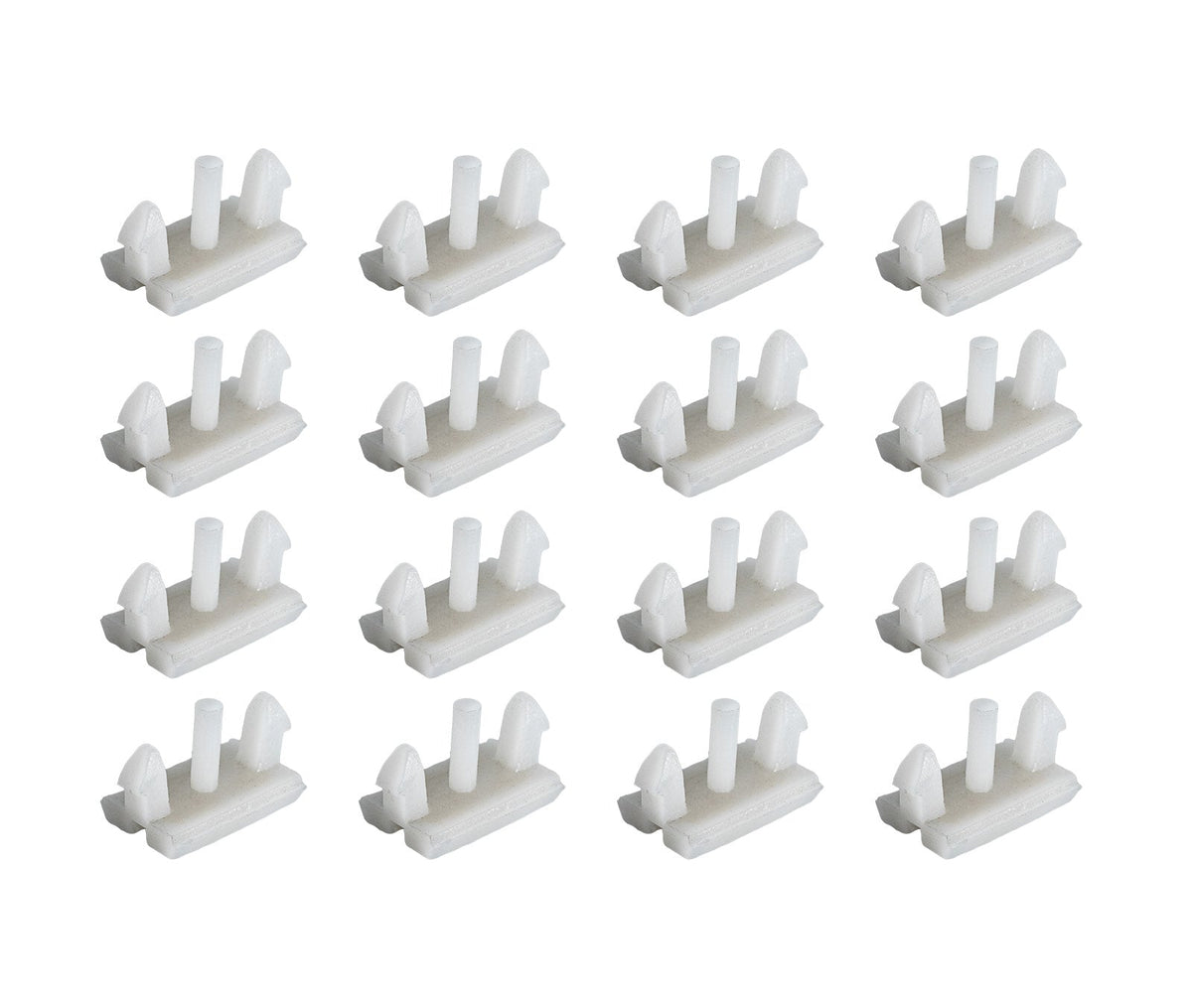 1973 Ford Mustang Front Grille Outer Trim Molding Installation Clips - Set of 16