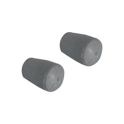 1965-1973 Ford Mustang Sun Visor Arm Rubber End Cap Tips - Pair
