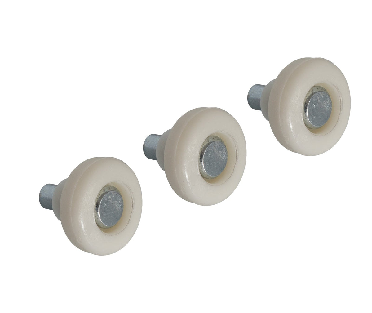1967-1968 Ford Mustang Window Regulator Arm Roller & Rivet Pins - Set of 3