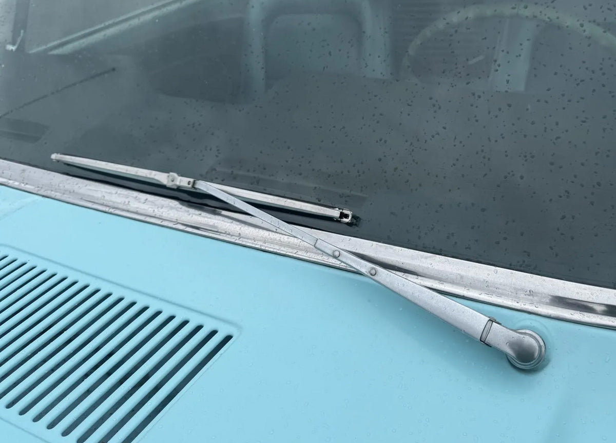 1966-1968 Ford Mustang 15" Windshield Wiper Washer Blades & Arms
