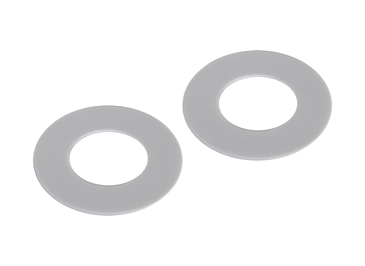1968-1973 Ford Mustang Inside Door & Window Handle 1.5" Backing Plates Pair