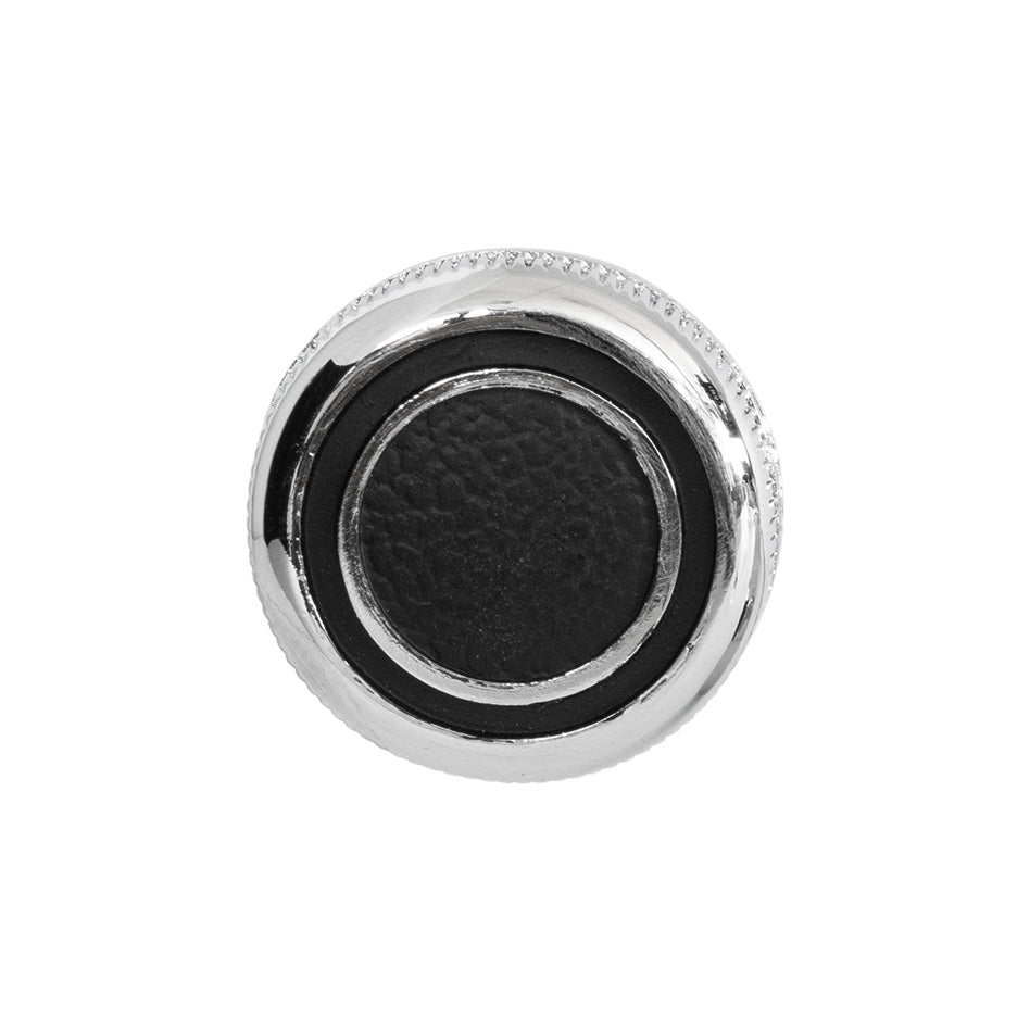 1969-1970 Ford Mustang Chrome & Black Windshield Wiper Washer Switch Knob