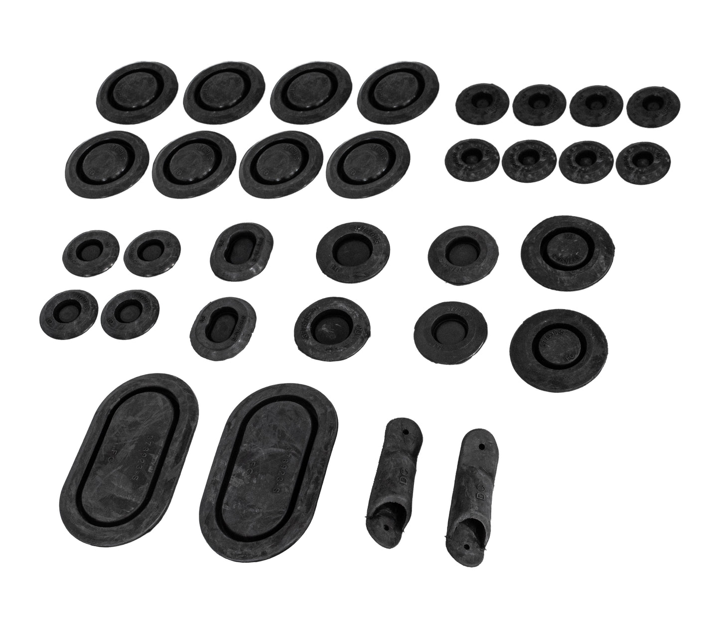 1964.5-1966 Ford Mustang 32pc Water Tight Rubber Plug Seal Kit