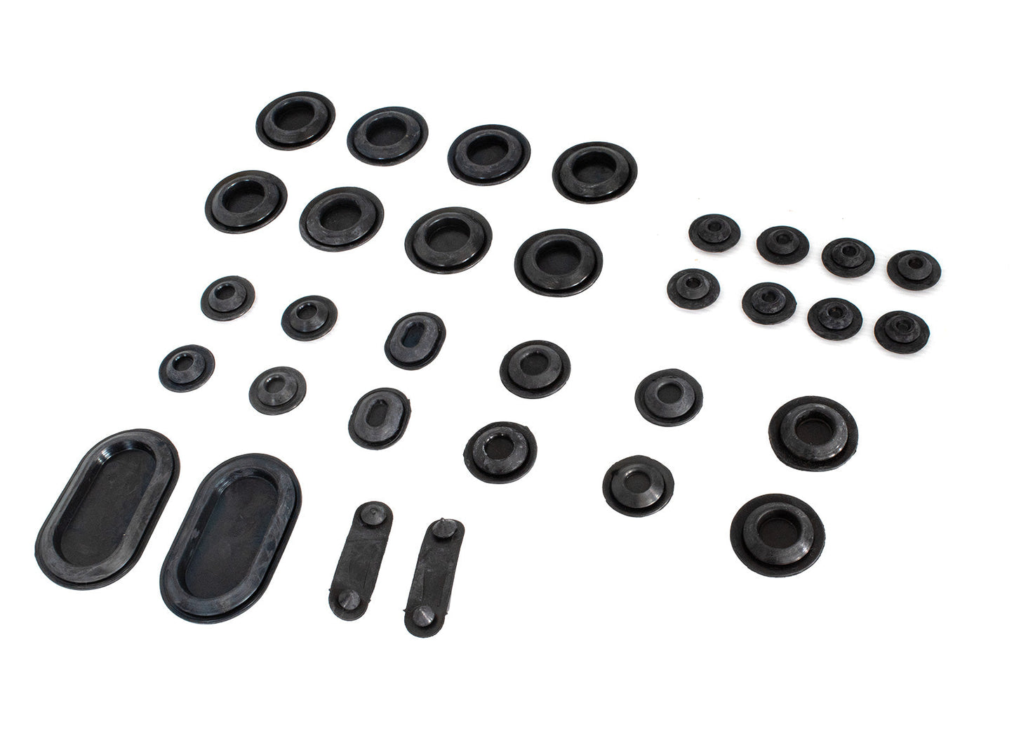 1964.5-1966 Ford Mustang 32pc Water Tight Rubber Plug Seal Kit