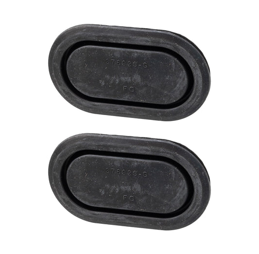1964.5-1970 Ford Mustang Rear Shock Access Rubber Plugs Pair