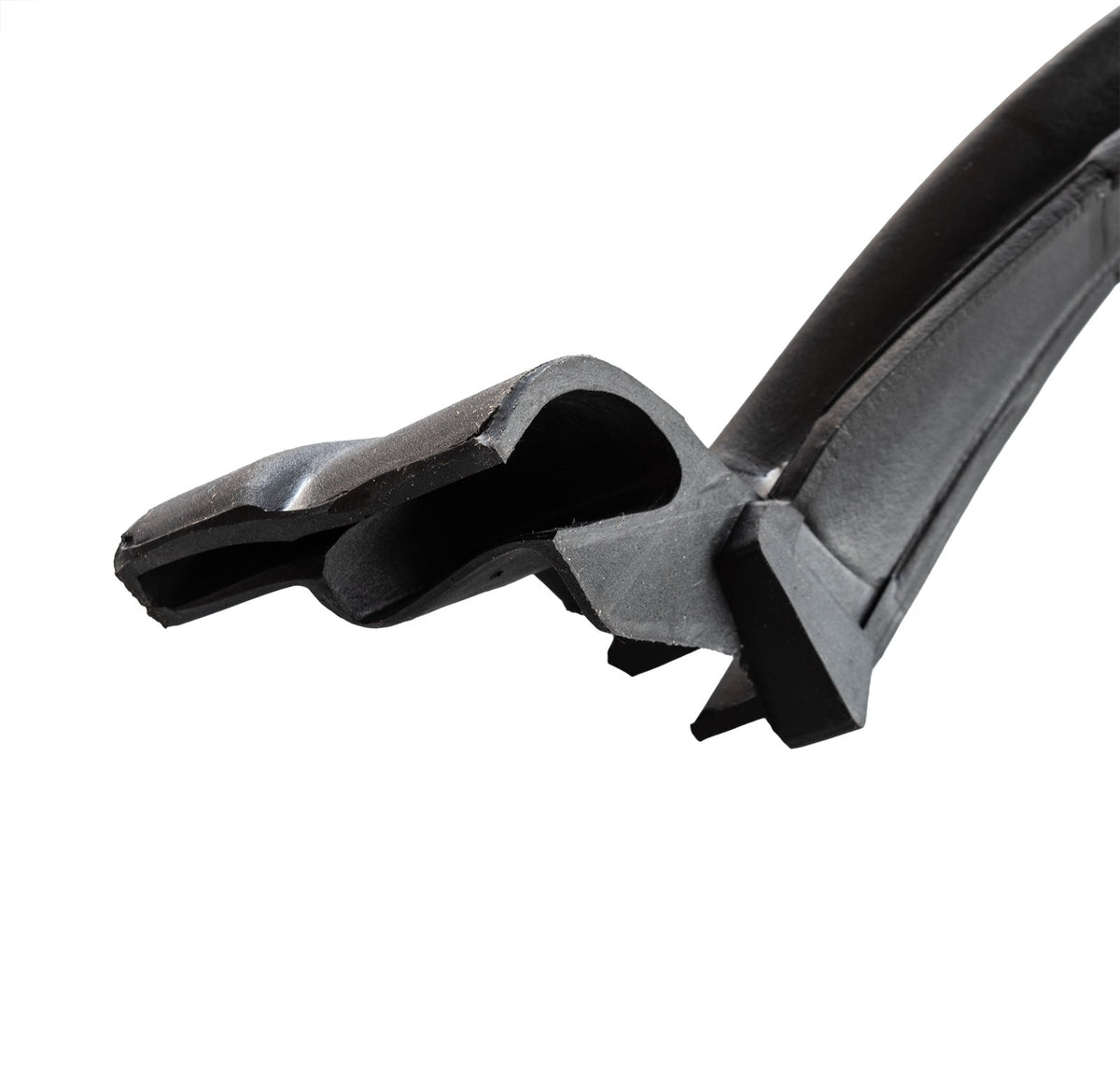 1967-1968 Ford Mustang Fastback Roof Rail Rubber Weatherstrip Seals Pair LH & RH