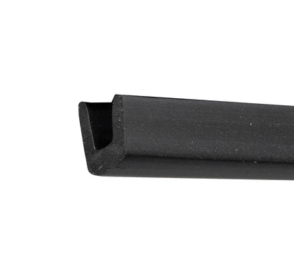 1964.5-1973 Ford Mustang Rear Quarter Panel Extension Rubber Weatherstrip Seals - Pair