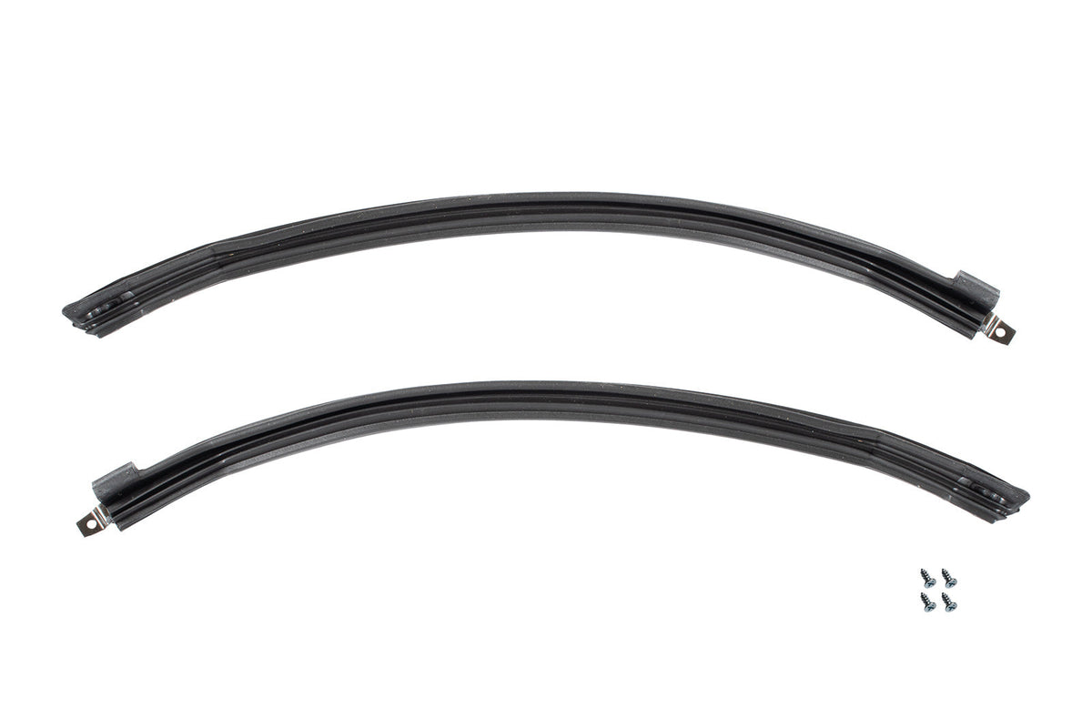 1965-1968 Ford Mustang Convertible Pillar Post Rubber Weatherstrip Seals - Pair LH & RH