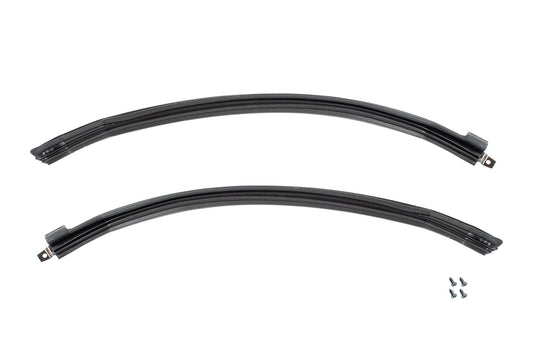 1965-1968 Ford Mustang Convertible Pillar Post Rubber Weatherstrip Seals - Pair LH & RH
