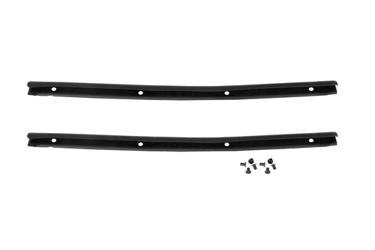 1964.5-1966 Ford Mustang Vent Window Division Bar Rubber Weatherstrips Pair LH RH