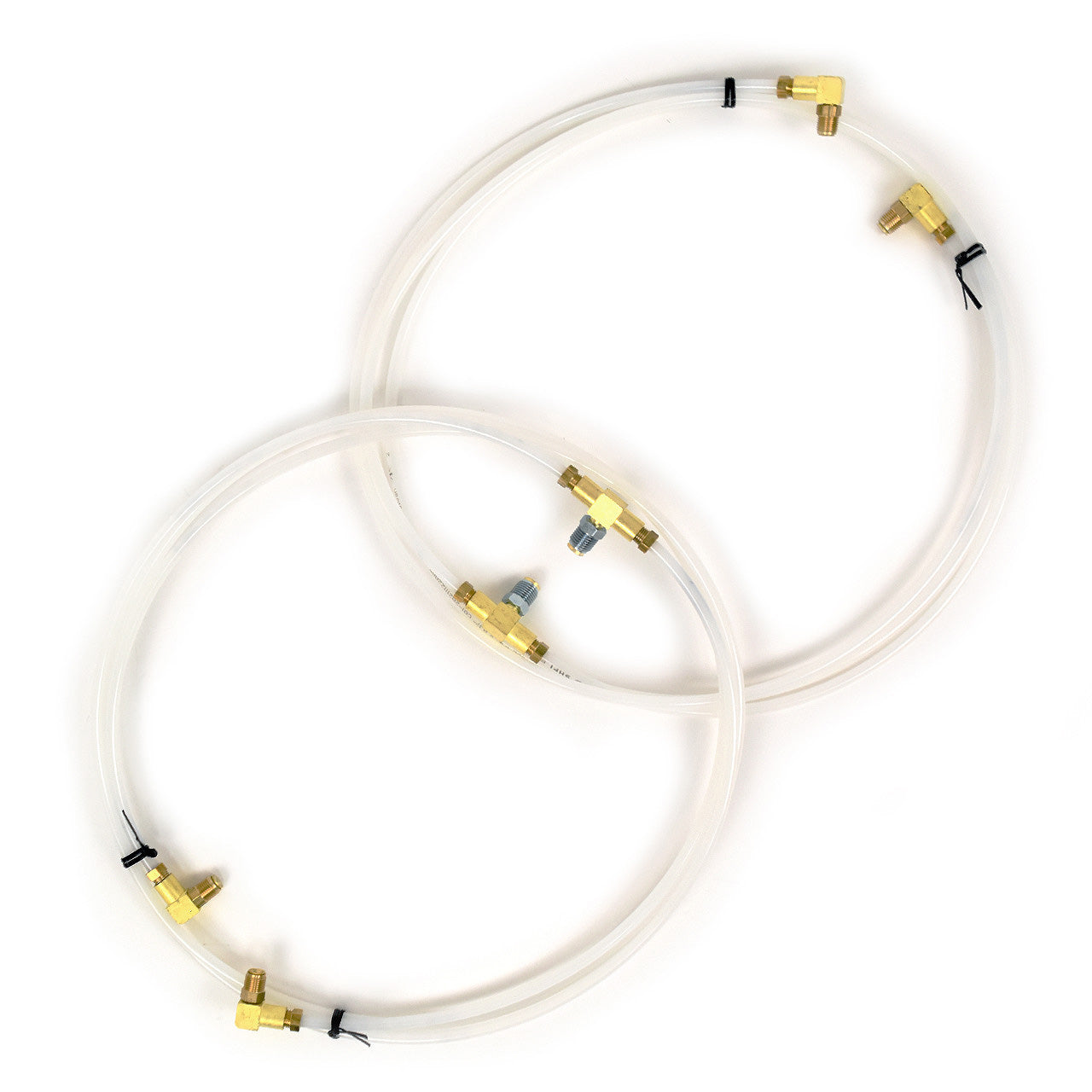 1964-1970 Mustang Convertible Top Lift Hydraulic Cylinder Upper & Lower Hose Set