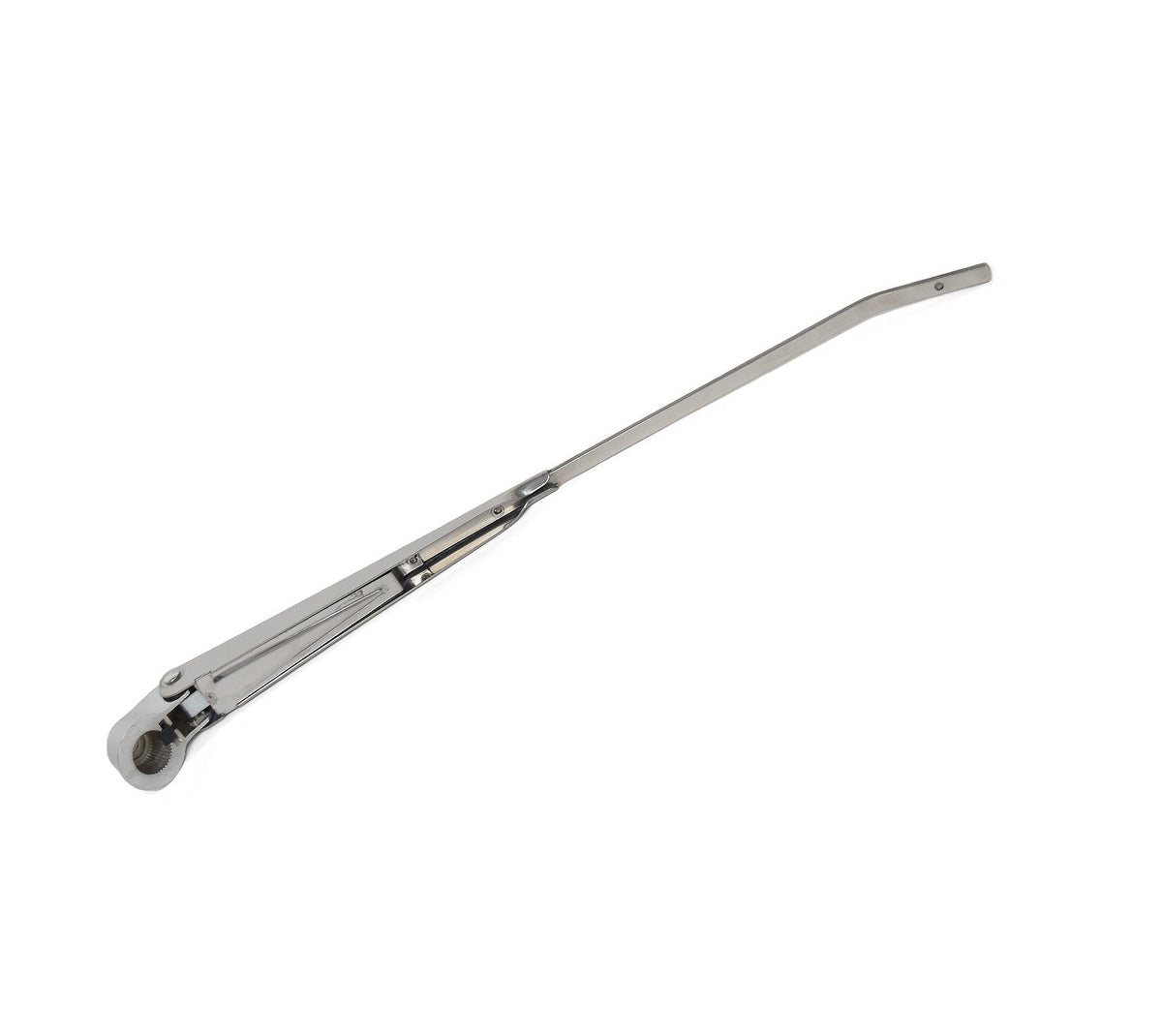 1966-1970 Ford Mustang Windshield Wiper Arms Polished Stainless Steel Pair