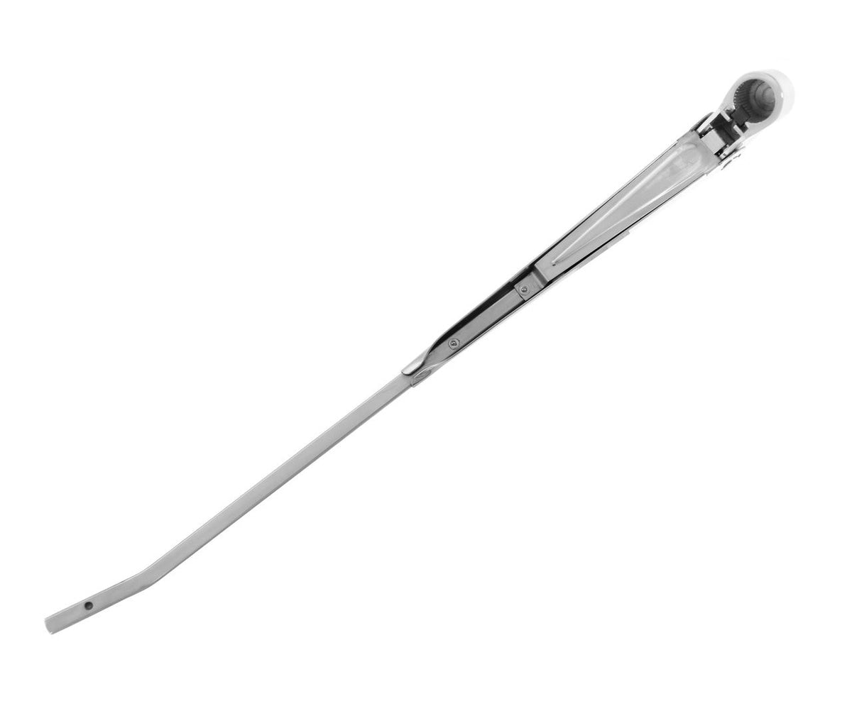 1964-1965 Ford Mustang Windshield Wiper Arms Polished Stainless Steel Pair