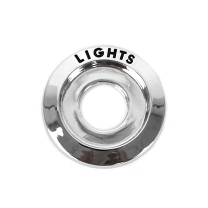 1967-1968 Ford Mustang Chrome Die Cast Headlight Switch Bezel