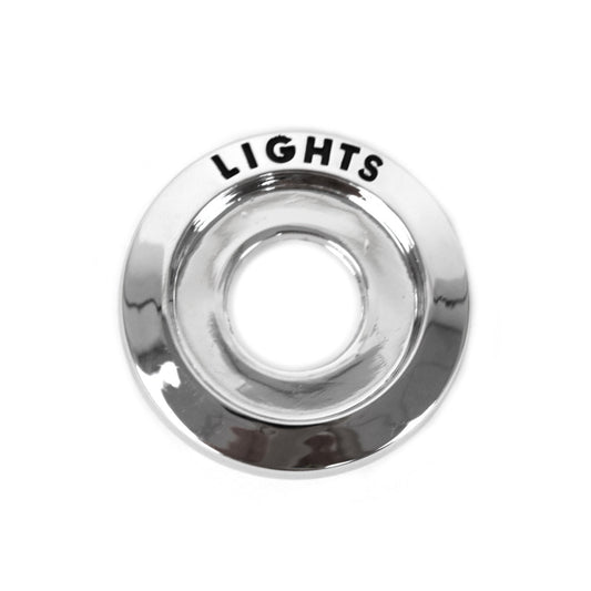 1967-1968 Ford Mustang Chrome Die Cast Headlight Switch Bezel