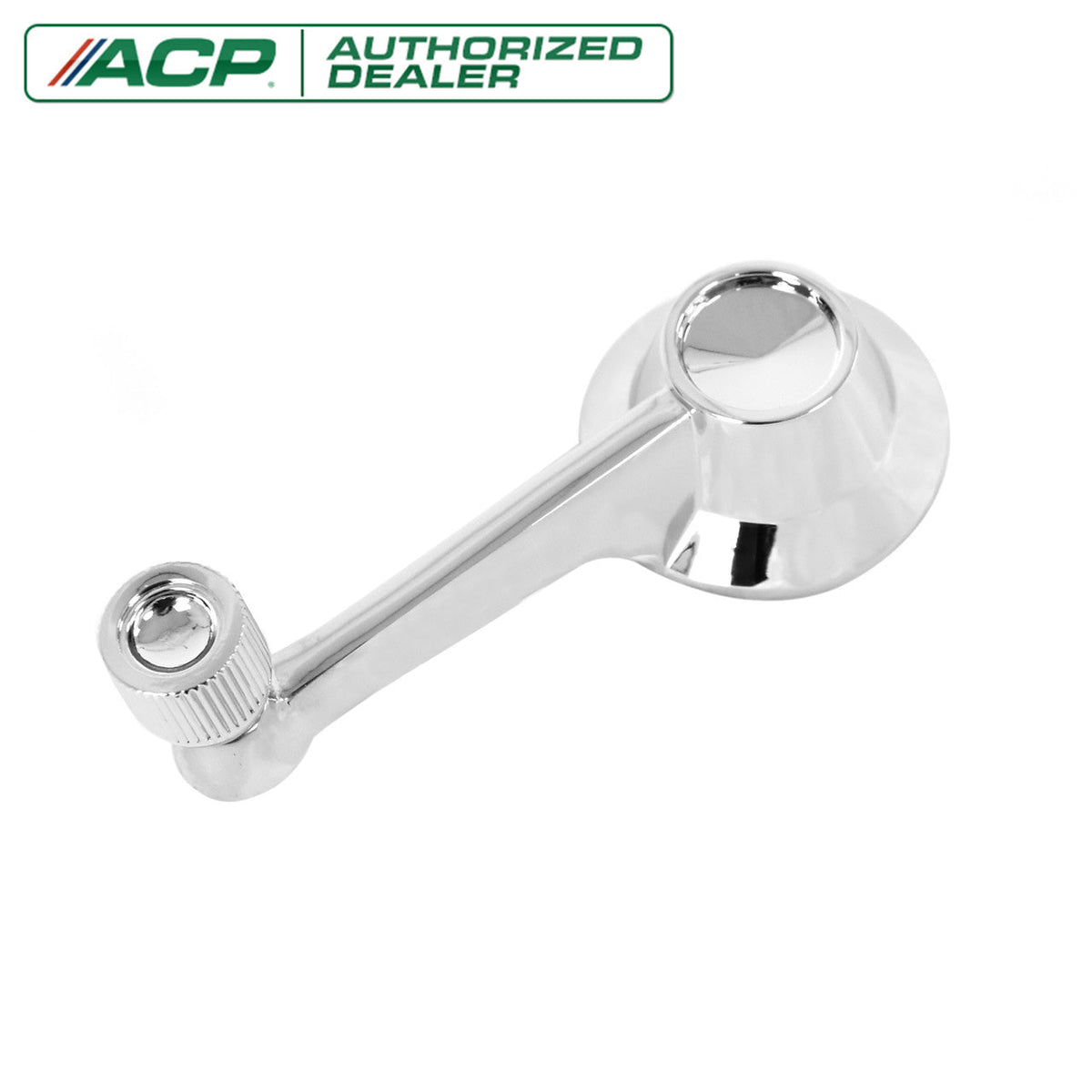 1964 1/2-1965 Ford Mustang Inside Door Window Manual Crank Handle Chrome
