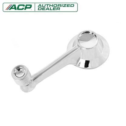 1964 1/2-1965 Ford Mustang Inside Door Window Manual Crank Handle Chrome