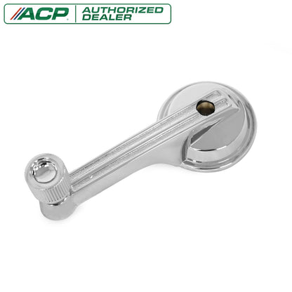 1965-1967 Ford Mustang Inside Door Window Manual Crank Handle Chrome