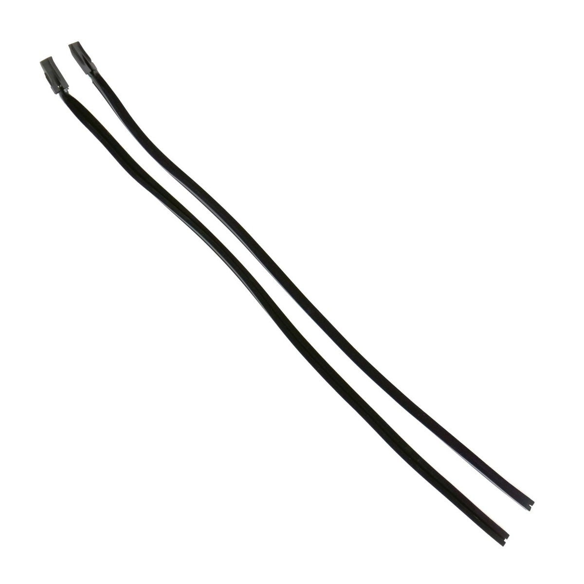 1967-1968 Ford Mustang Door Glass Vent Window Run Weatherstrips Pair
