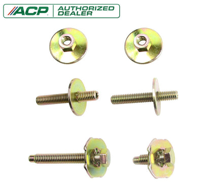 1965-1968 Ford Mustang Vent Window Frame Bolt Hardware Set 6pc
